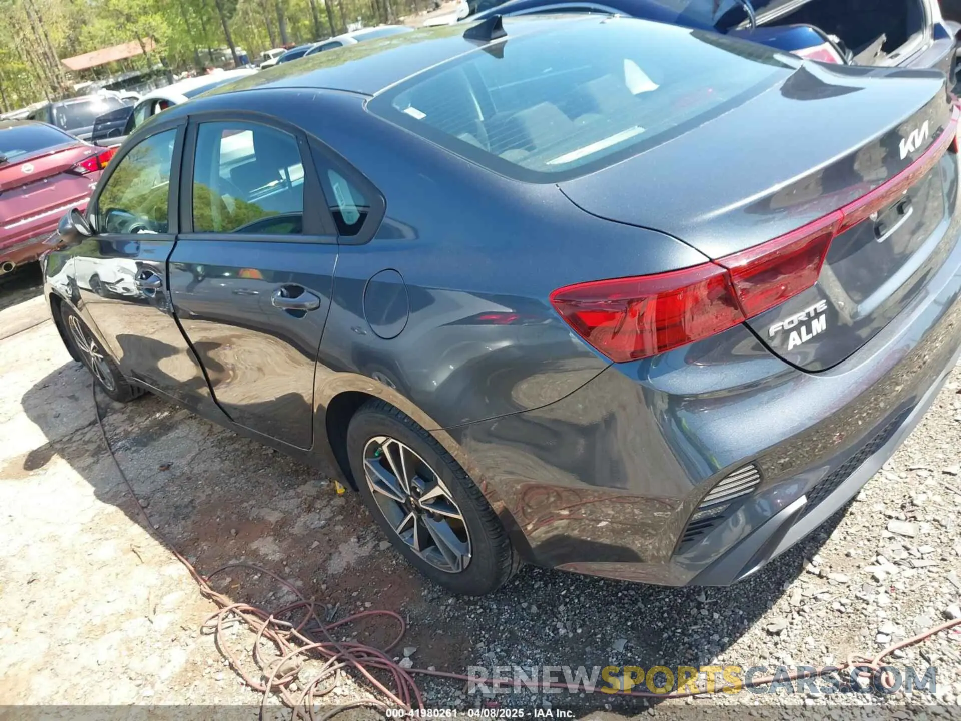 3 Photograph of a damaged car 3KPF24AD2NE450065 KIA FORTE 2022