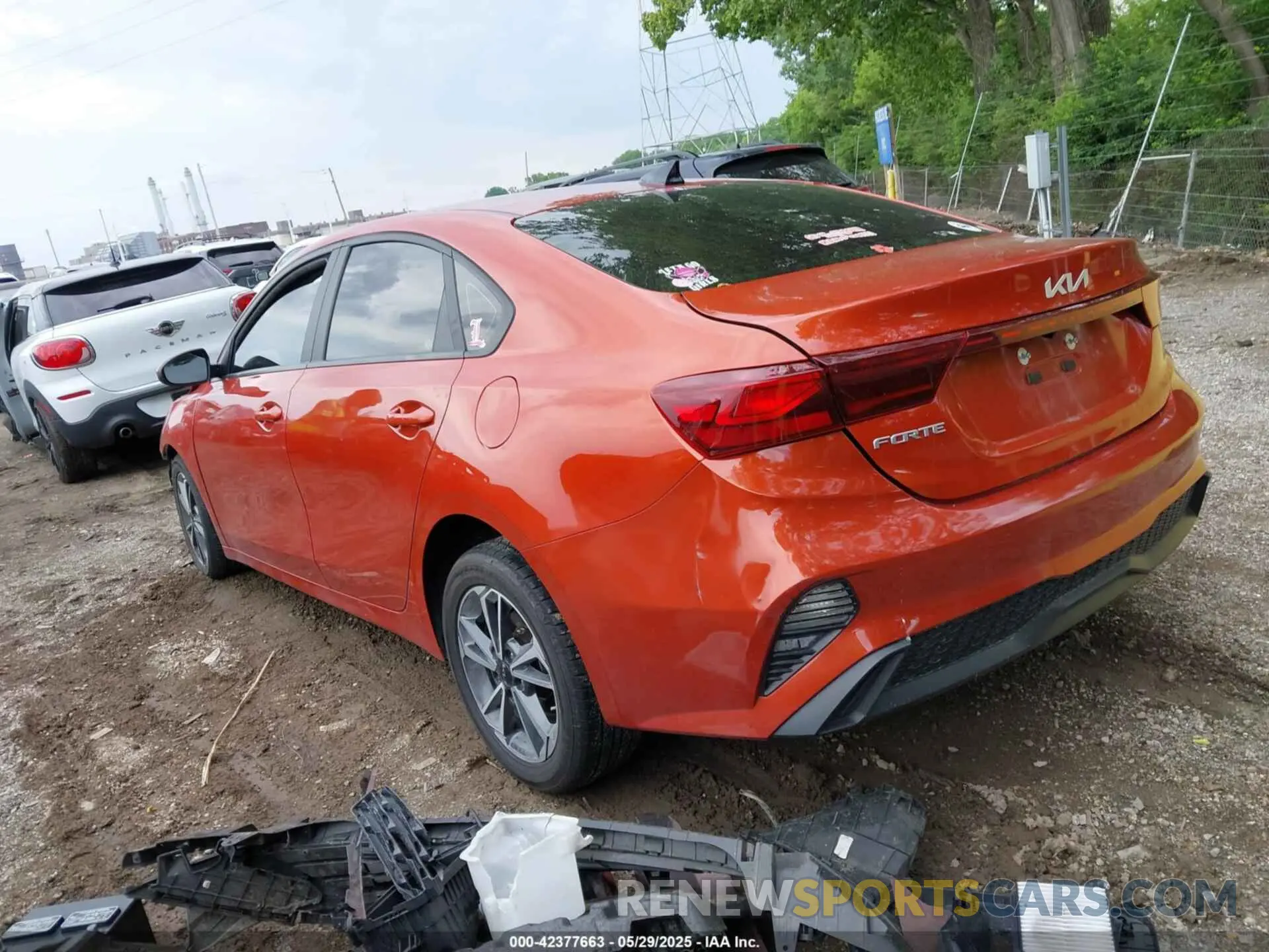 3 Photograph of a damaged car 3KPF24AD2NE452706 KIA FORTE 2022