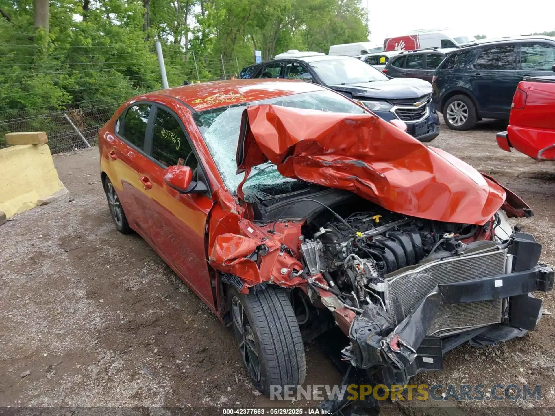 6 Photograph of a damaged car 3KPF24AD2NE452706 KIA FORTE 2022