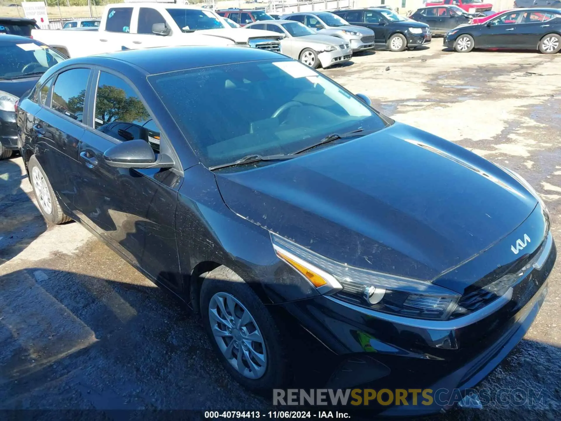 1 Photograph of a damaged car 3KPF24AD2NE454097 KIA FORTE 2022