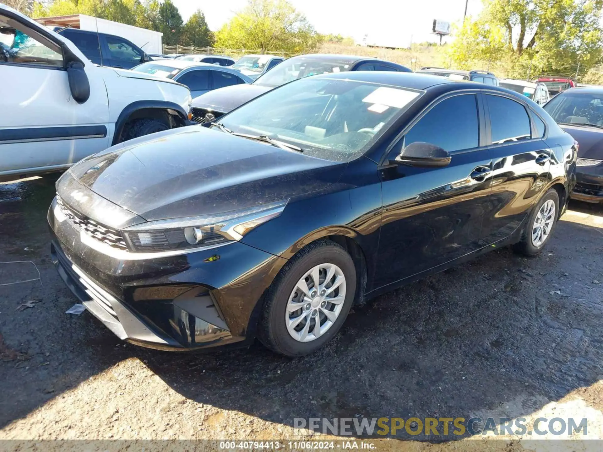 2 Photograph of a damaged car 3KPF24AD2NE454097 KIA FORTE 2022
