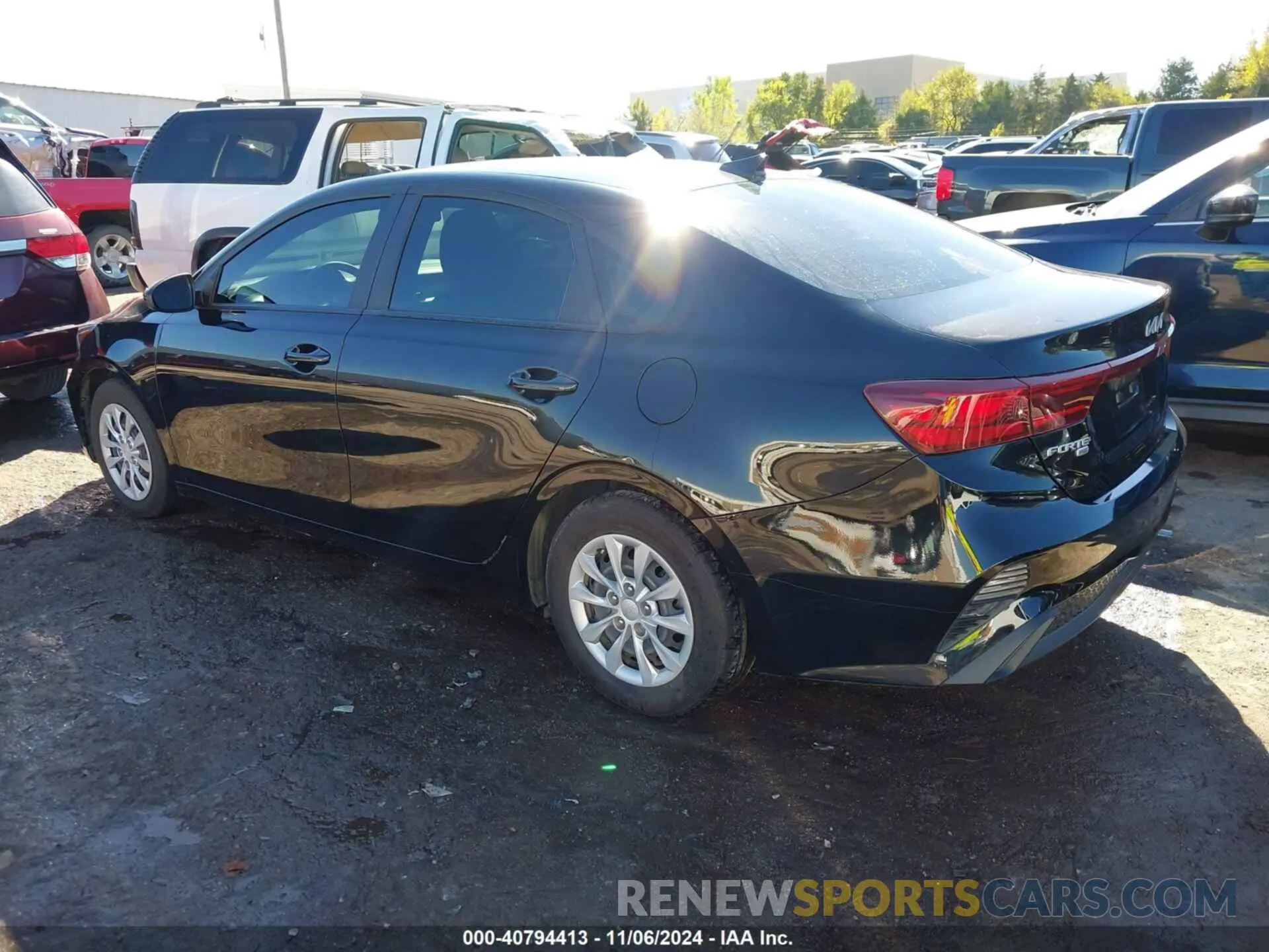 3 Photograph of a damaged car 3KPF24AD2NE454097 KIA FORTE 2022