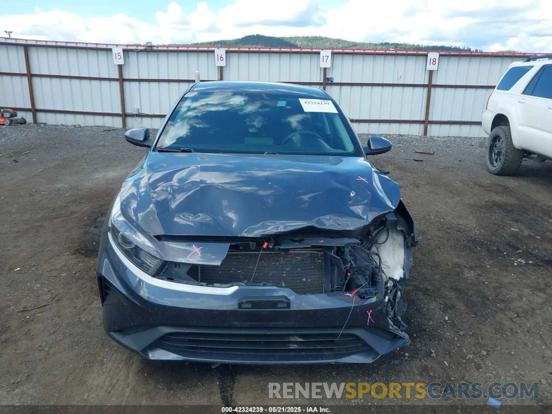 13 Photograph of a damaged car 3KPF24AD2NE455301 KIA FORTE 2022