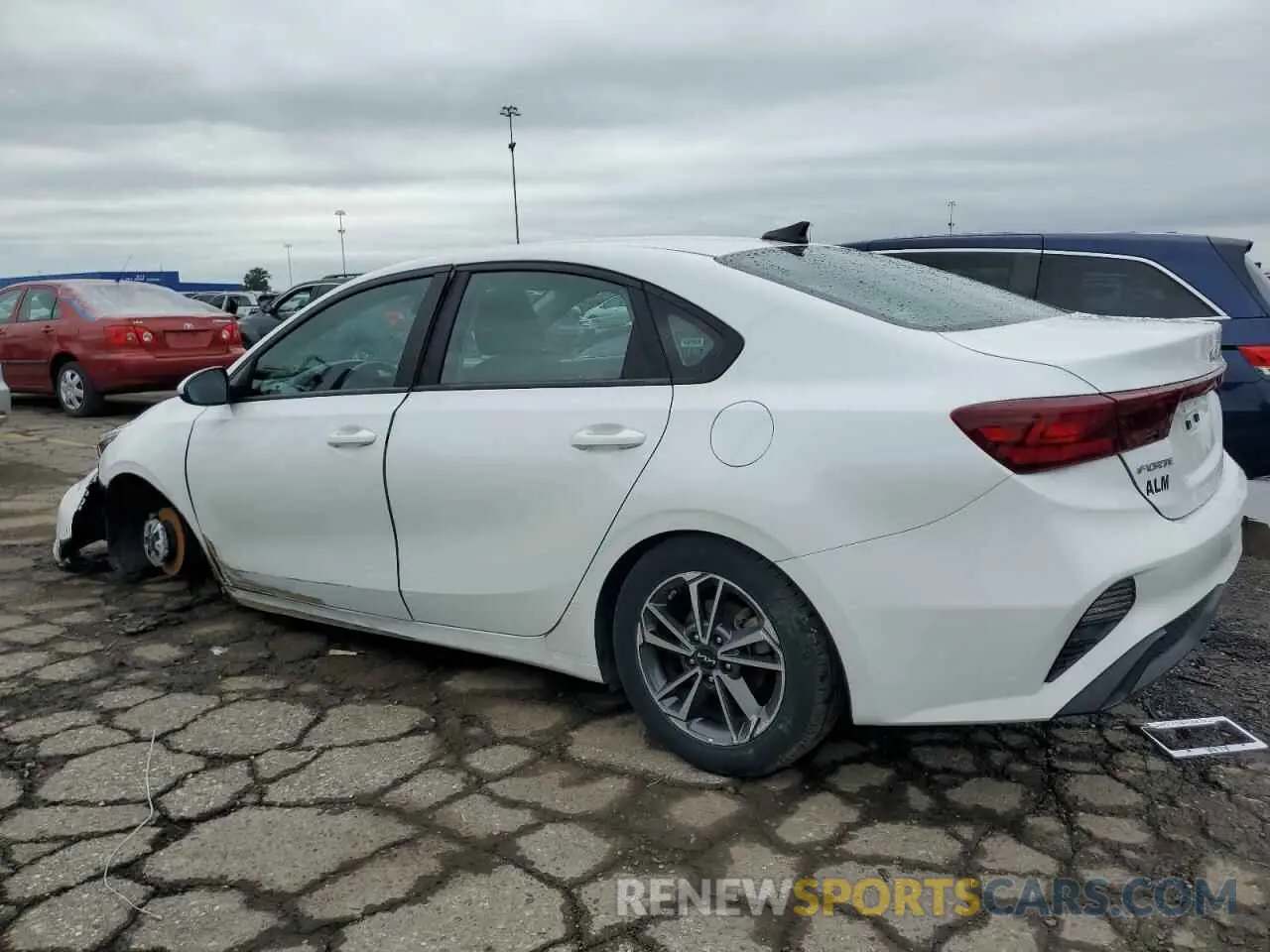 2 Photograph of a damaged car 3KPF24AD2NE456061 KIA FORTE 2022