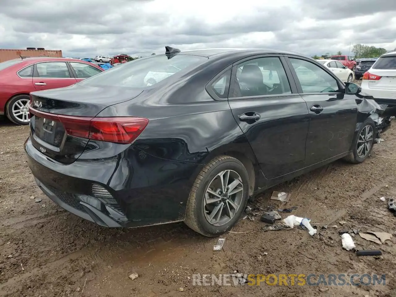 3 Photograph of a damaged car 3KPF24AD2NE463222 KIA FORTE 2022