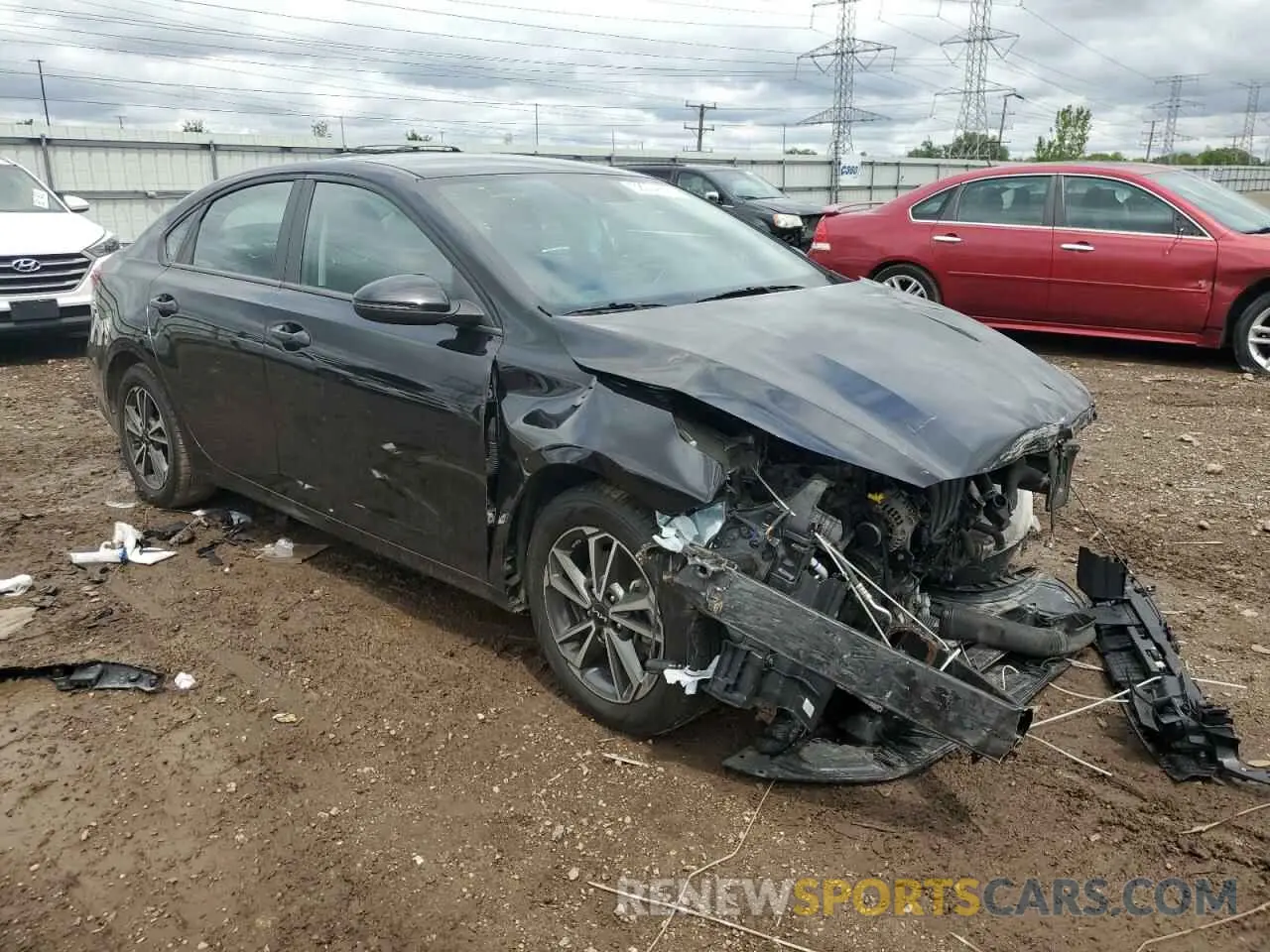 4 Photograph of a damaged car 3KPF24AD2NE463222 KIA FORTE 2022