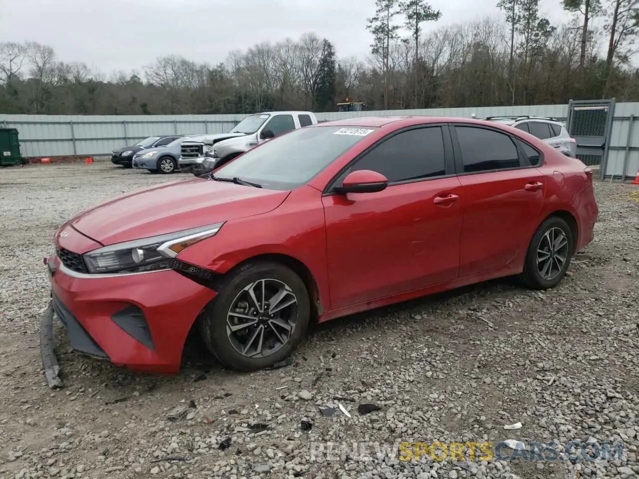 1 Photograph of a damaged car 3KPF24AD2NE467688 KIA FORTE 2022