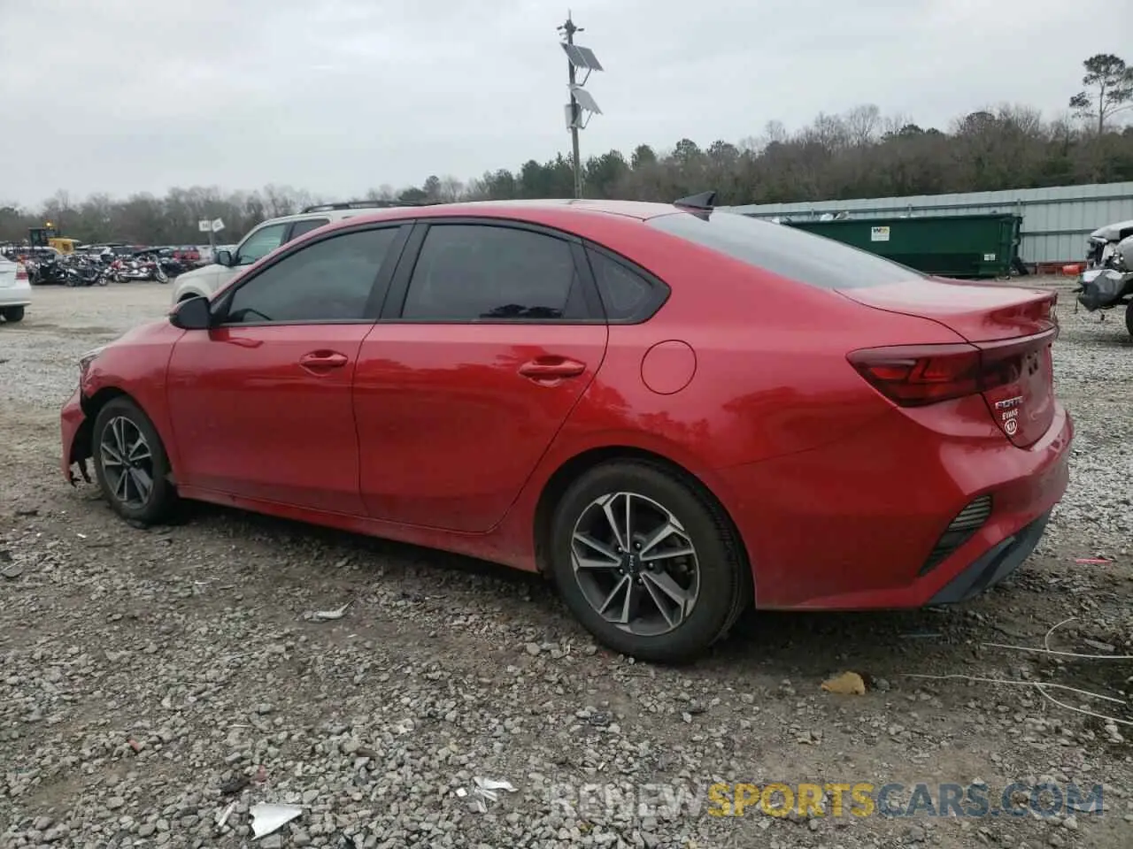 2 Photograph of a damaged car 3KPF24AD2NE467688 KIA FORTE 2022