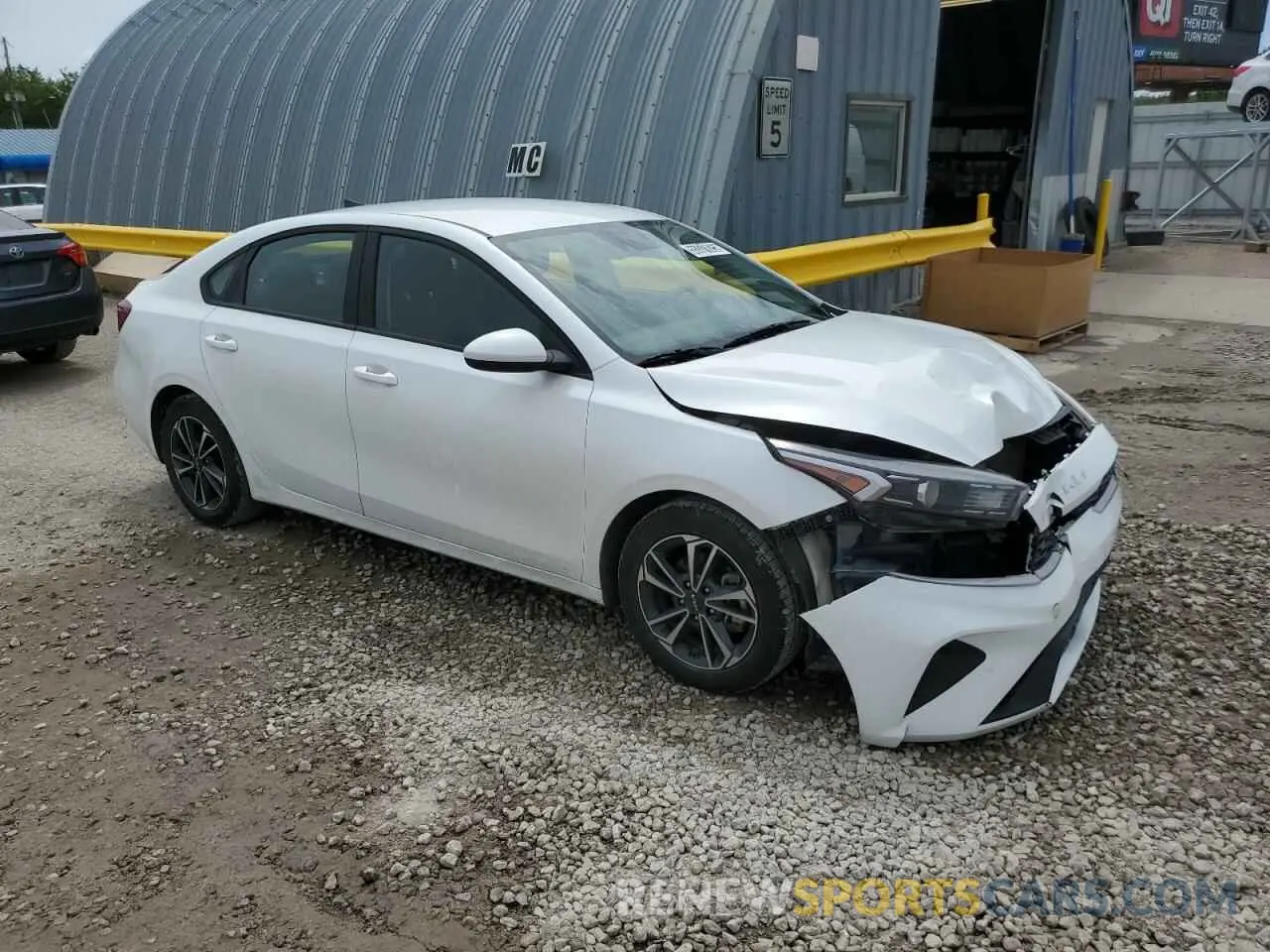 4 Photograph of a damaged car 3KPF24AD2NE479632 KIA FORTE 2022