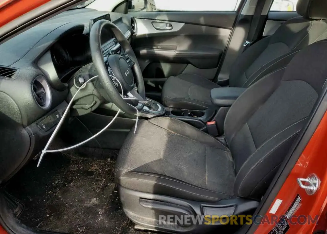 7 Photograph of a damaged car 3KPF24AD2NE482515 KIA FORTE 2022