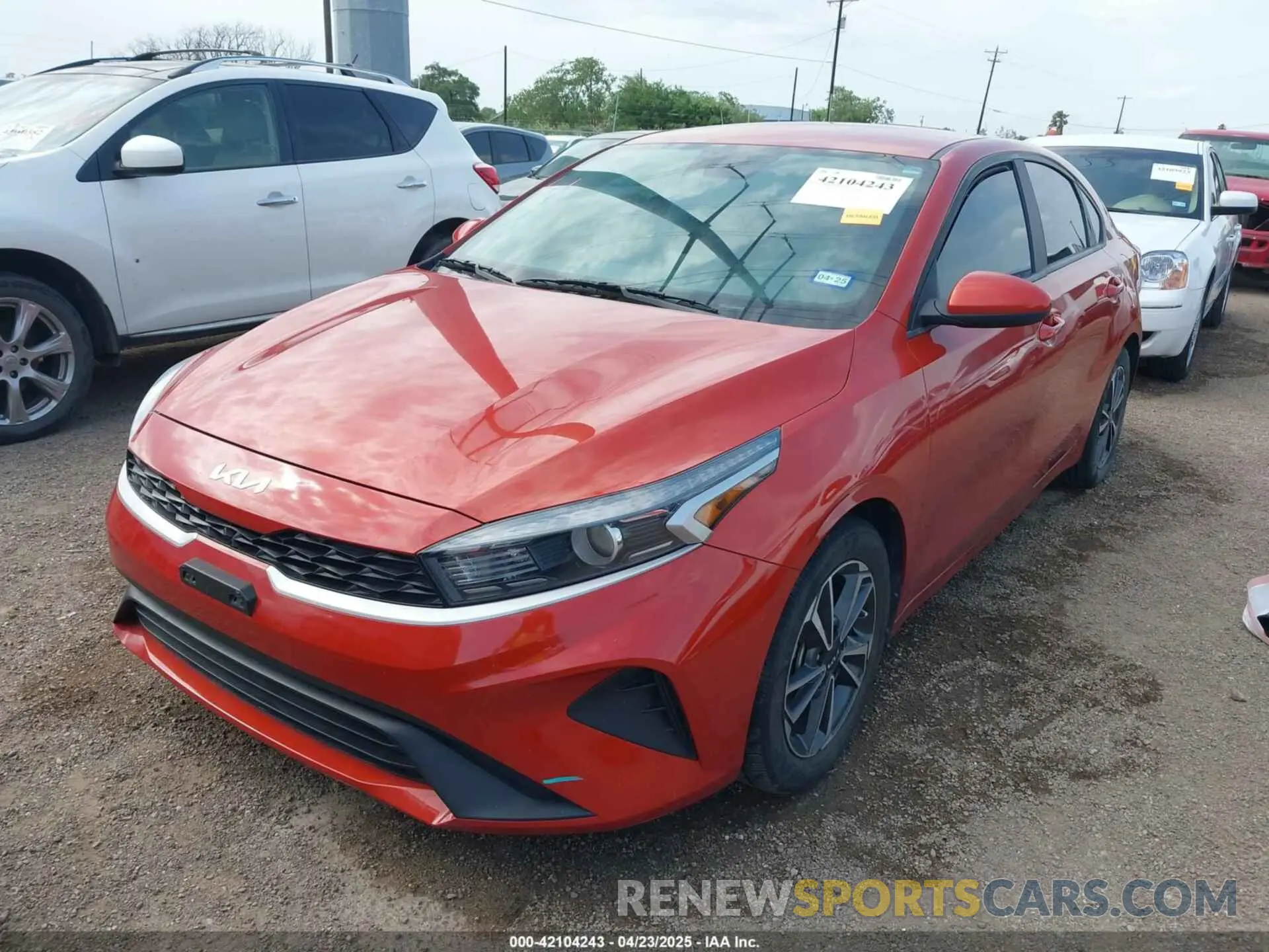 6 Photograph of a damaged car 3KPF24AD2NE483132 KIA FORTE 2022