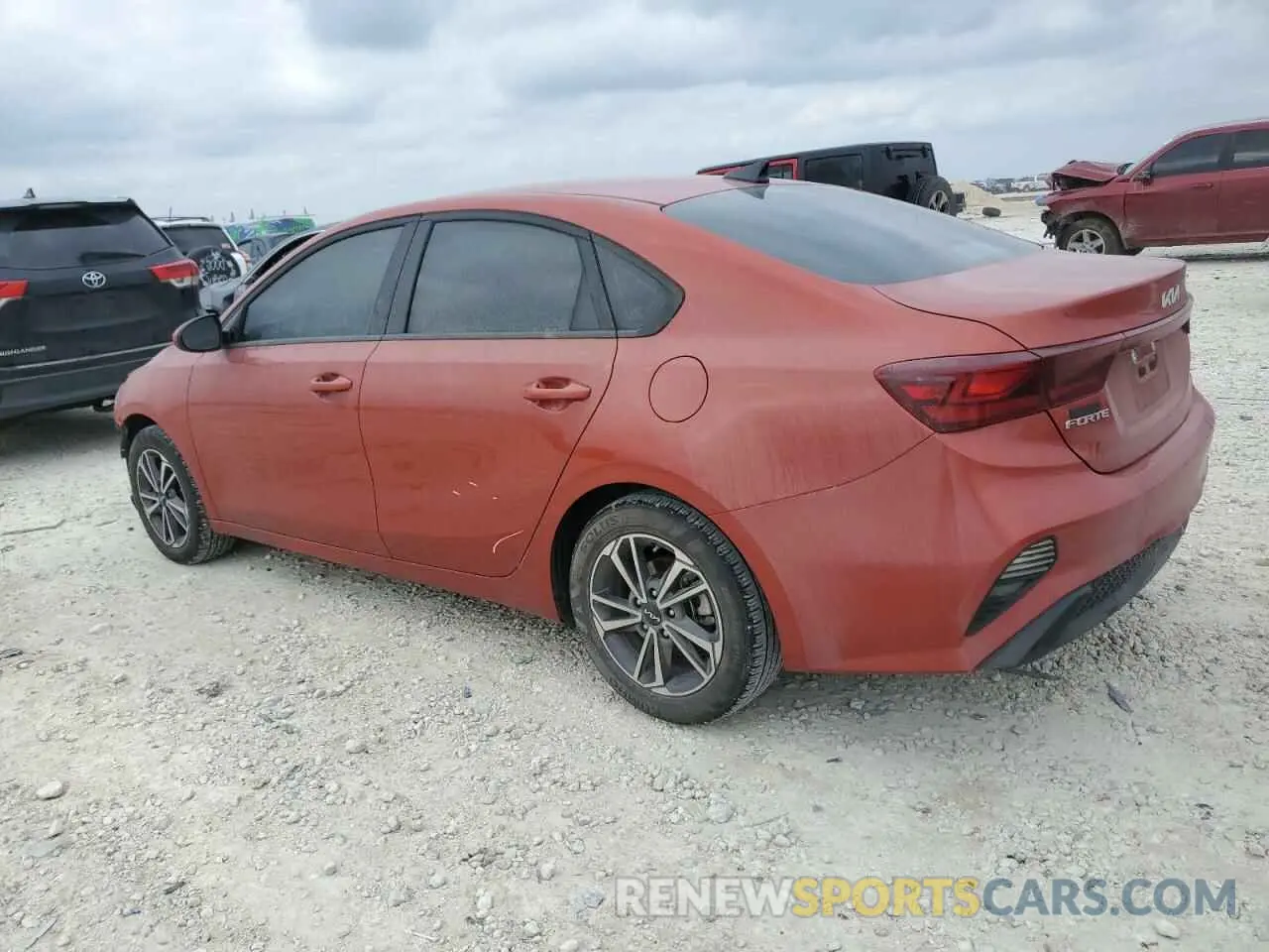 2 Photograph of a damaged car 3KPF24AD2NE483146 KIA FORTE 2022
