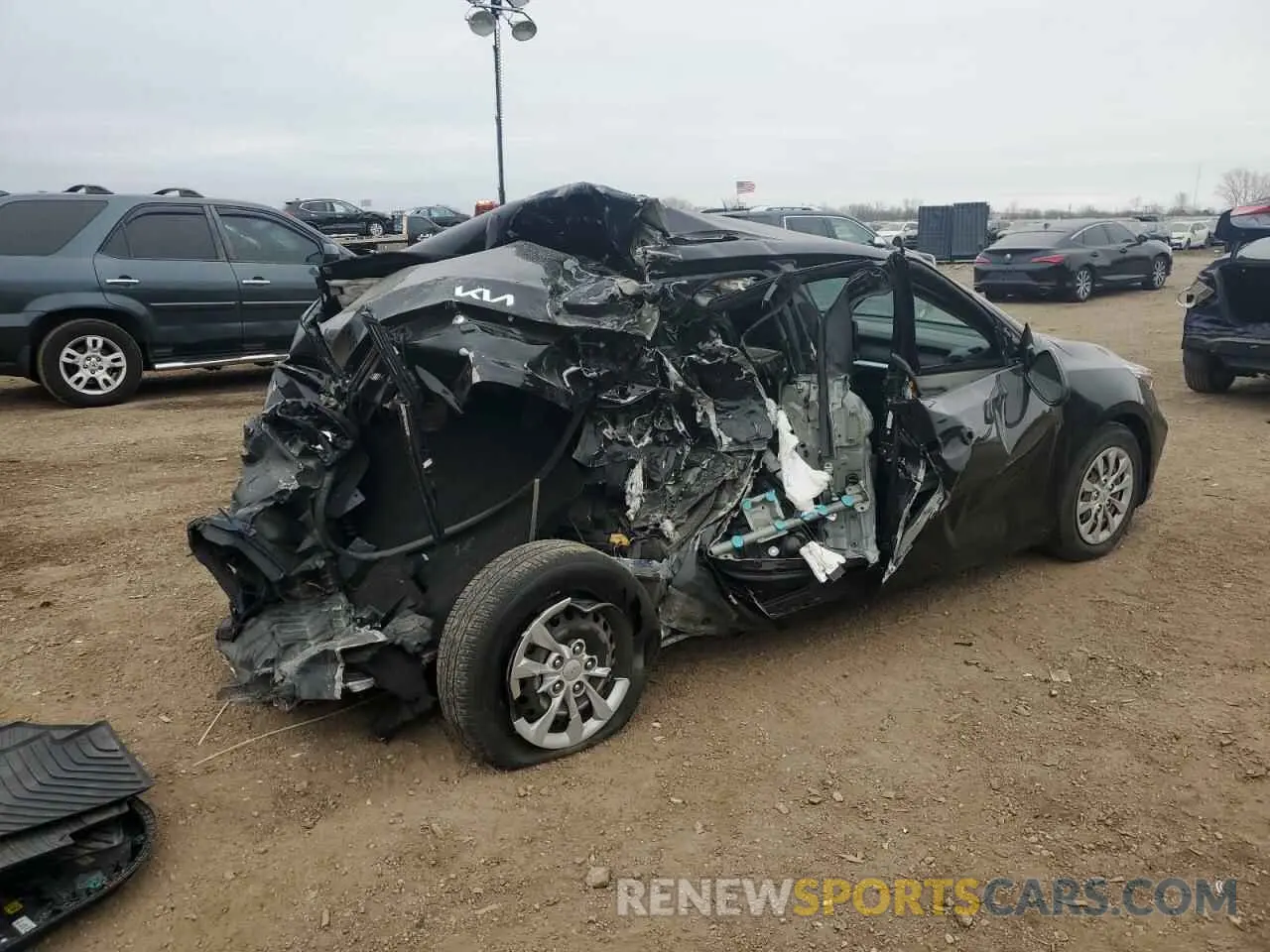 3 Photograph of a damaged car 3KPF24AD2NE501676 KIA FORTE 2022