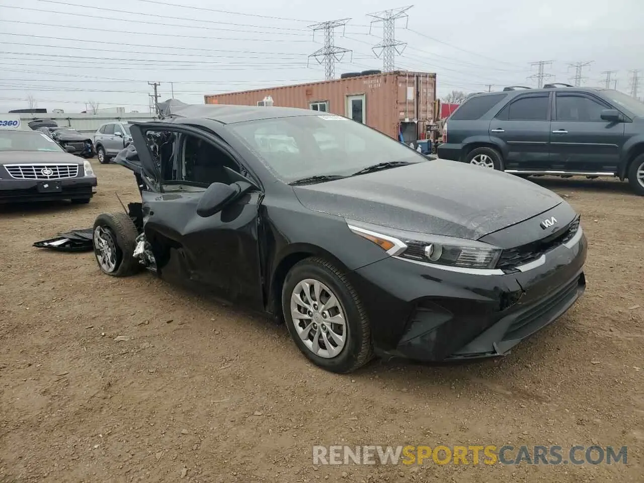 4 Photograph of a damaged car 3KPF24AD2NE501676 KIA FORTE 2022