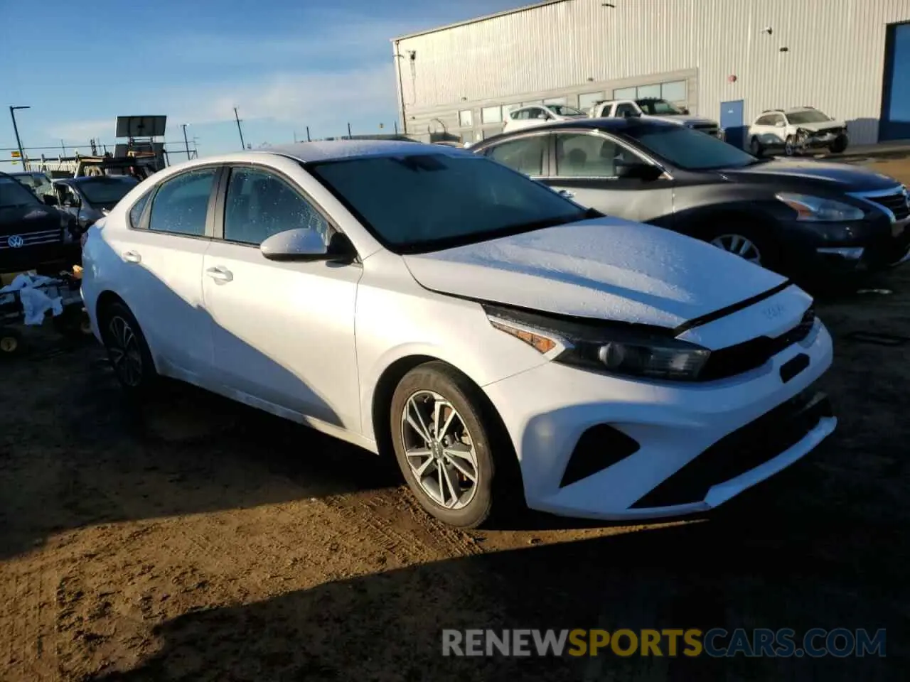 4 Photograph of a damaged car 3KPF24AD3NE427653 KIA FORTE 2022