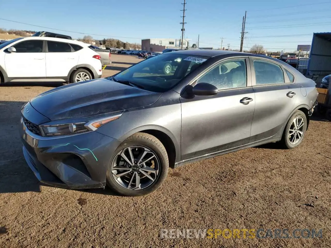 1 Photograph of a damaged car 3KPF24AD3NE439320 KIA FORTE 2022