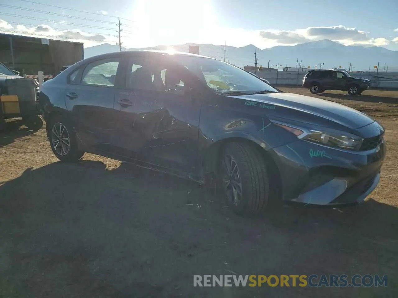 4 Photograph of a damaged car 3KPF24AD3NE439320 KIA FORTE 2022