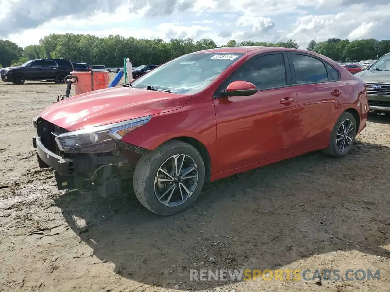 1 Photograph of a damaged car 3KPF24AD3NE443206 KIA FORTE 2022