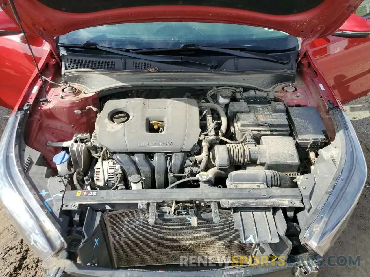 11 Photograph of a damaged car 3KPF24AD3NE443206 KIA FORTE 2022