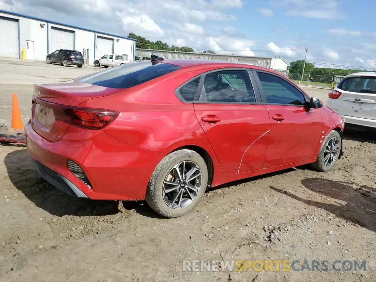 3 Photograph of a damaged car 3KPF24AD3NE443206 KIA FORTE 2022