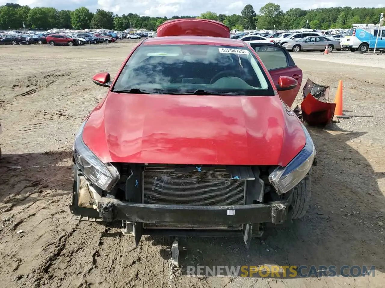 5 Photograph of a damaged car 3KPF24AD3NE443206 KIA FORTE 2022