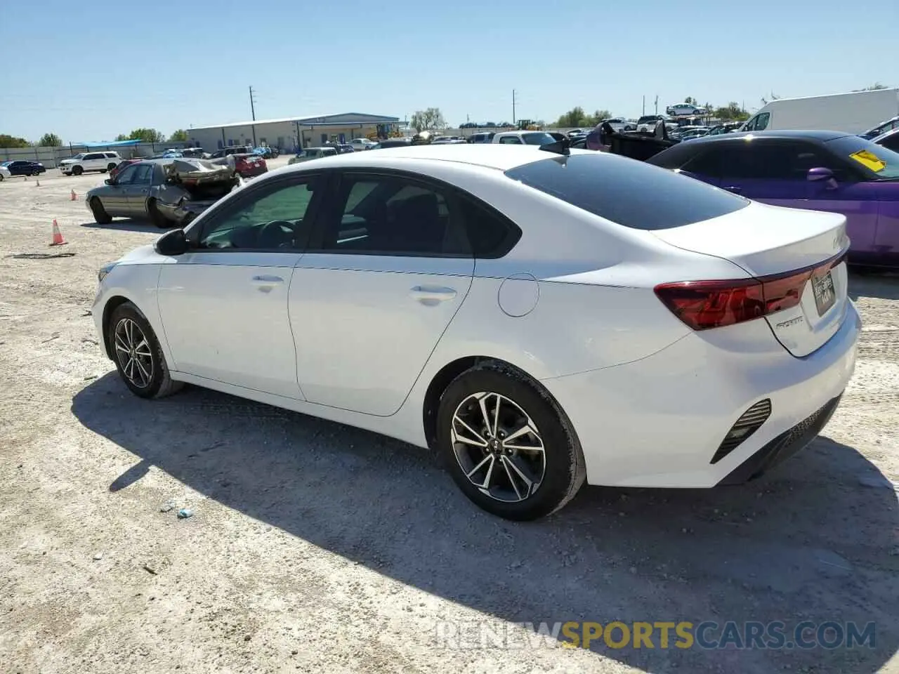 2 Photograph of a damaged car 3KPF24AD3NE455923 KIA FORTE 2022
