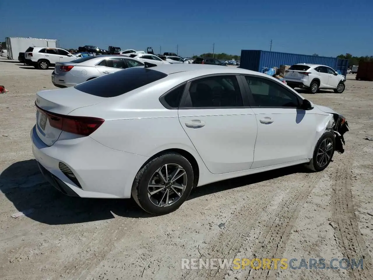 3 Photograph of a damaged car 3KPF24AD3NE455923 KIA FORTE 2022