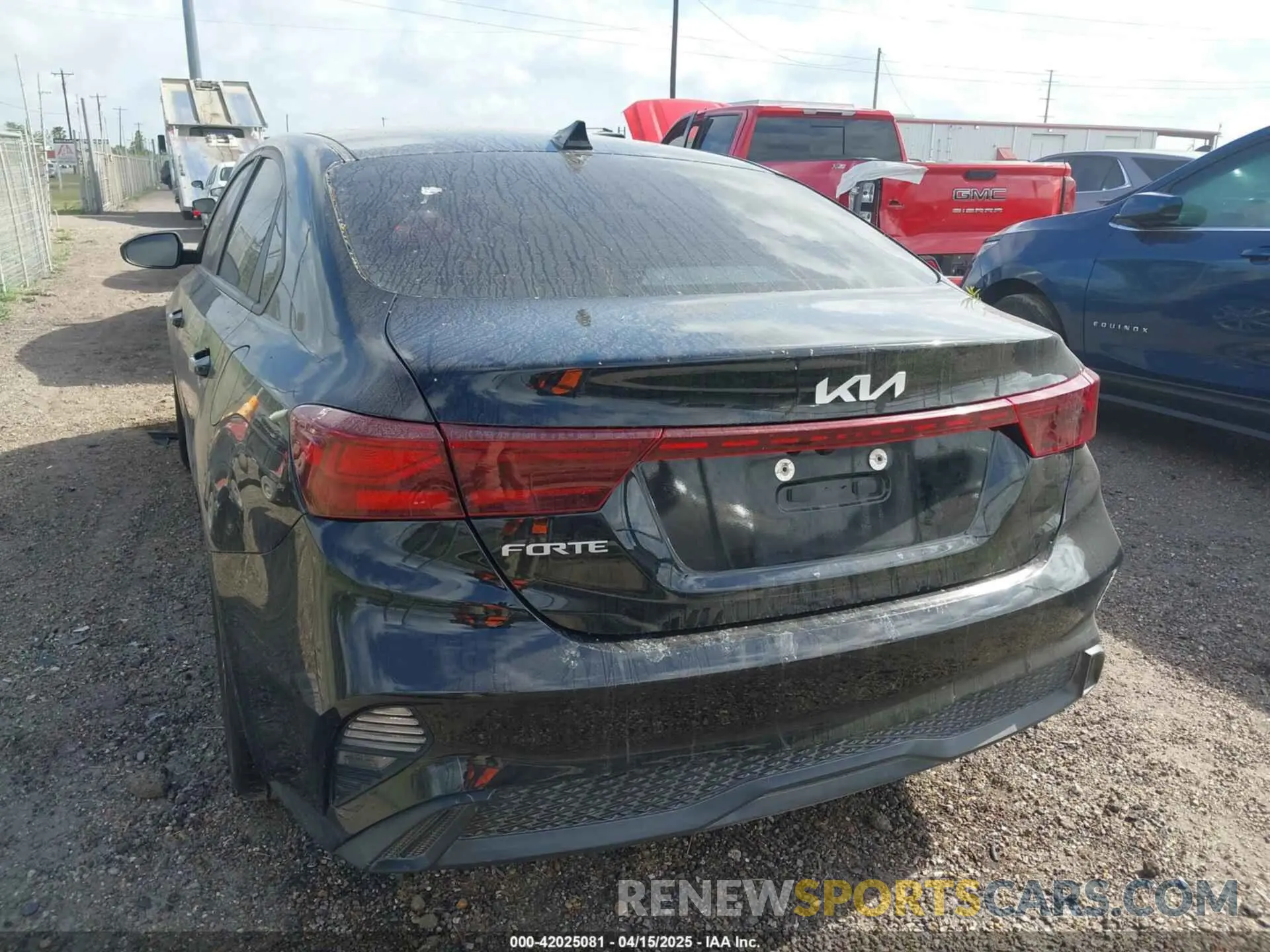 3 Photograph of a damaged car 3KPF24AD3NE461012 KIA FORTE 2022