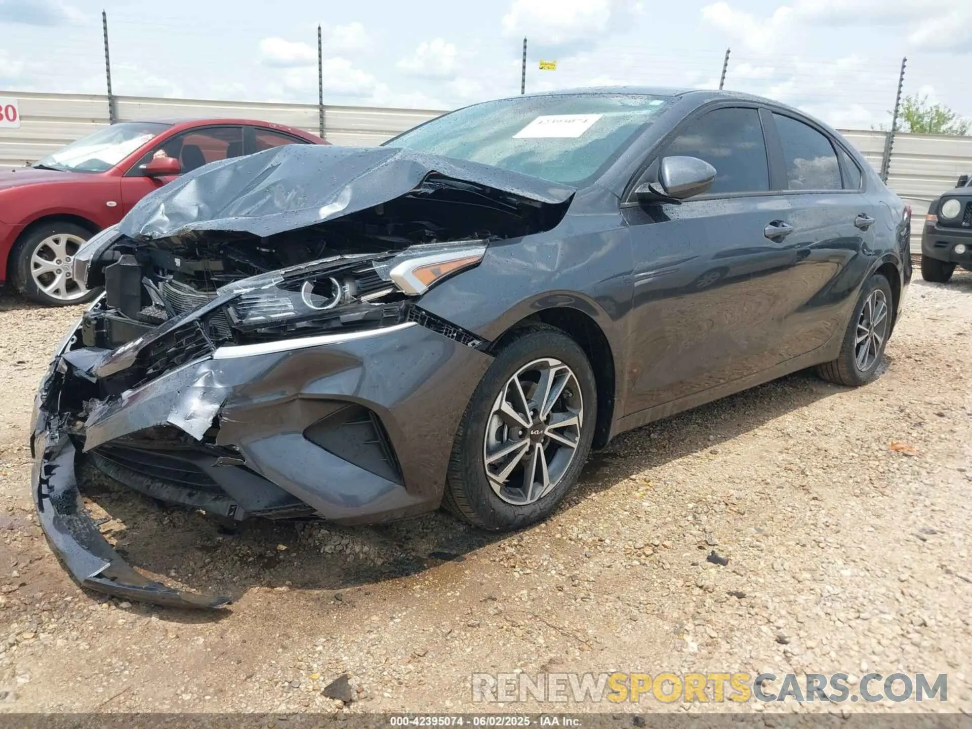 2 Photograph of a damaged car 3KPF24AD3NE464217 KIA FORTE 2022