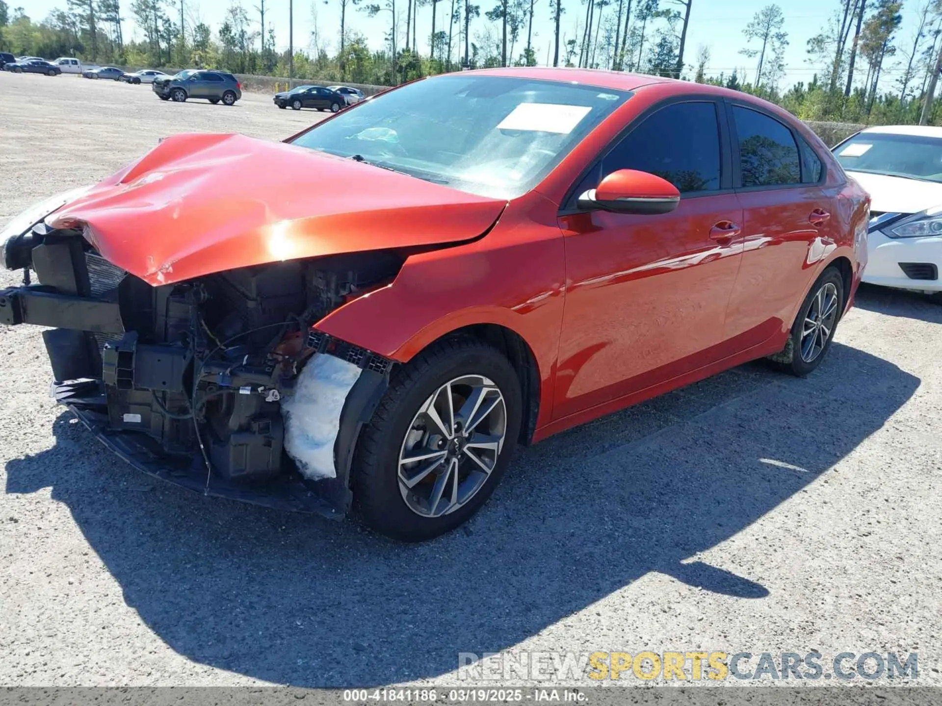 2 Photograph of a damaged car 3KPF24AD3NE483432 KIA FORTE 2022