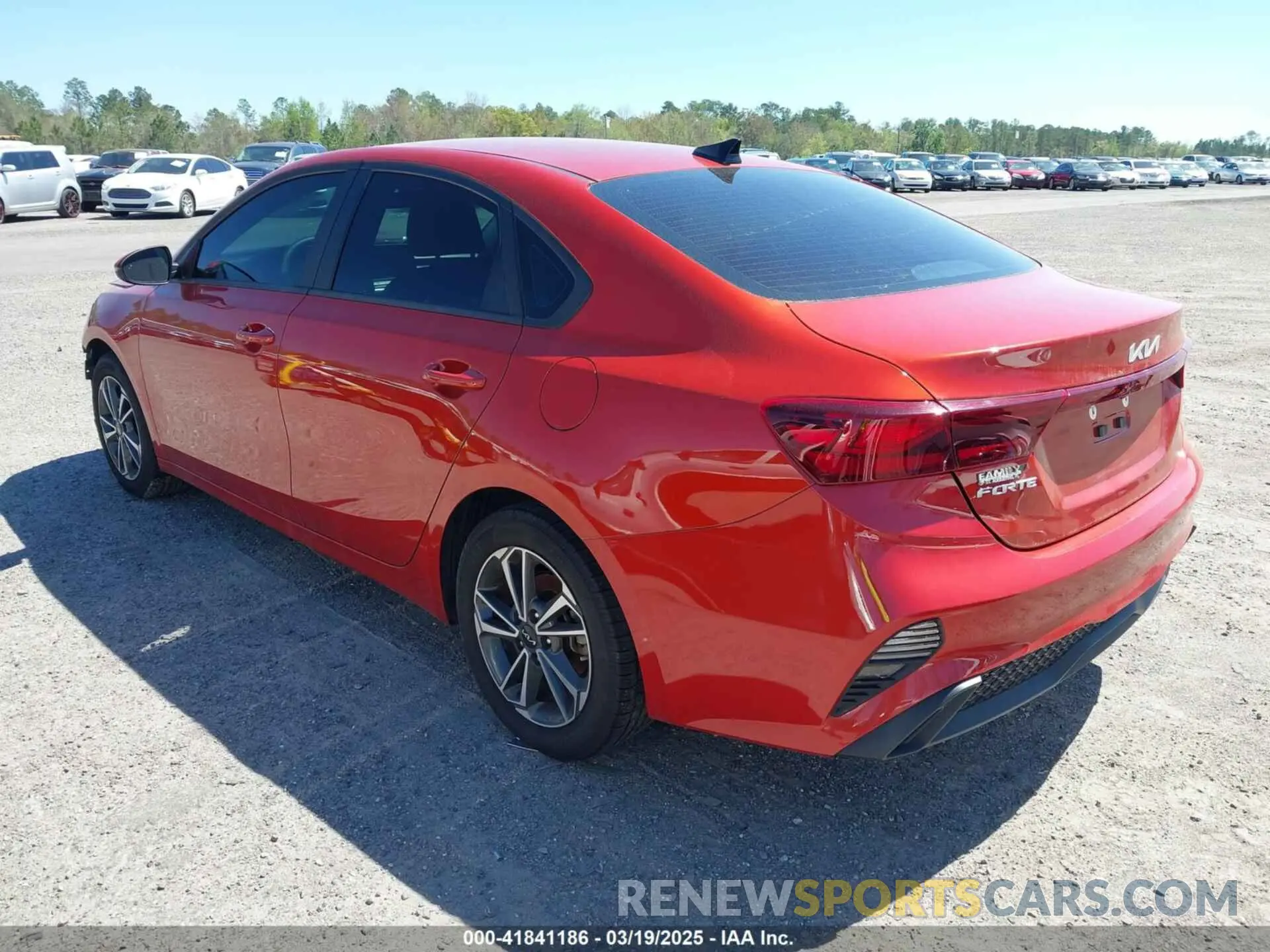 3 Photograph of a damaged car 3KPF24AD3NE483432 KIA FORTE 2022