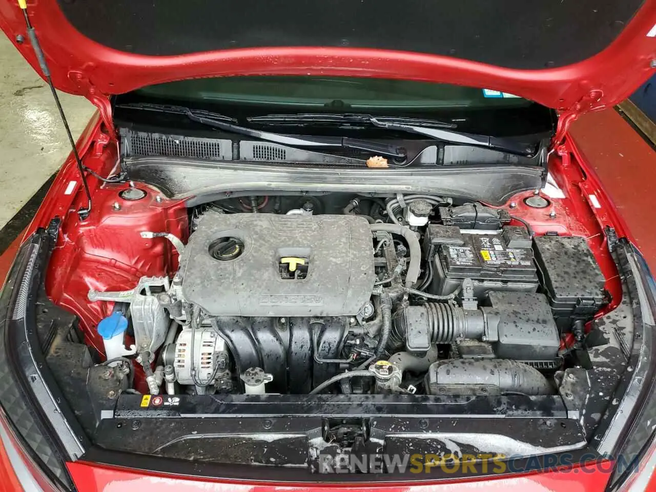 11 Photograph of a damaged car 3KPF24AD3NE494950 KIA FORTE 2022