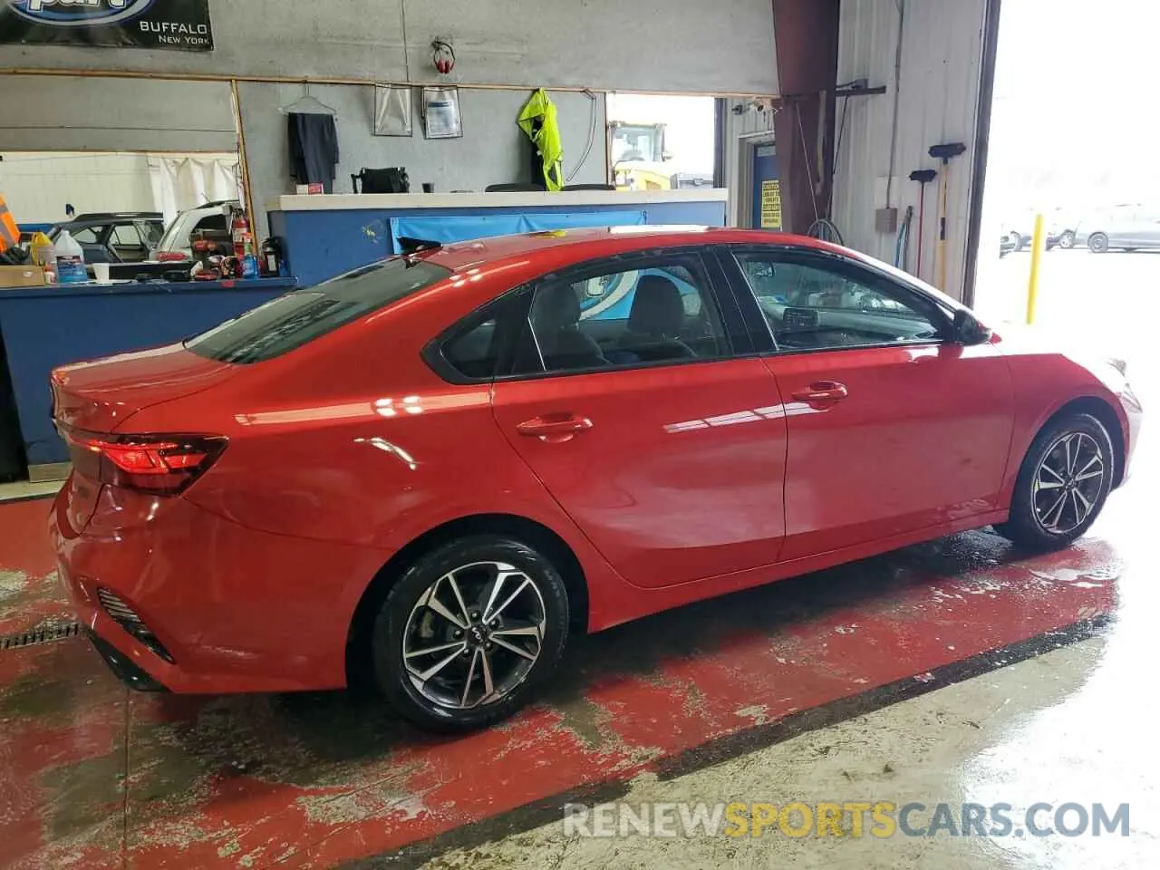 3 Photograph of a damaged car 3KPF24AD3NE494950 KIA FORTE 2022