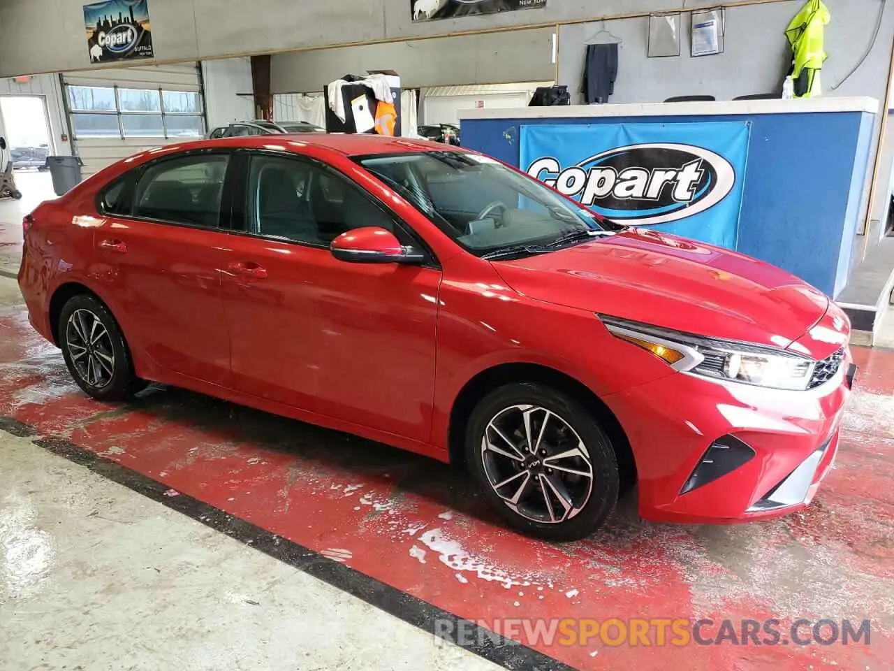 4 Photograph of a damaged car 3KPF24AD3NE494950 KIA FORTE 2022