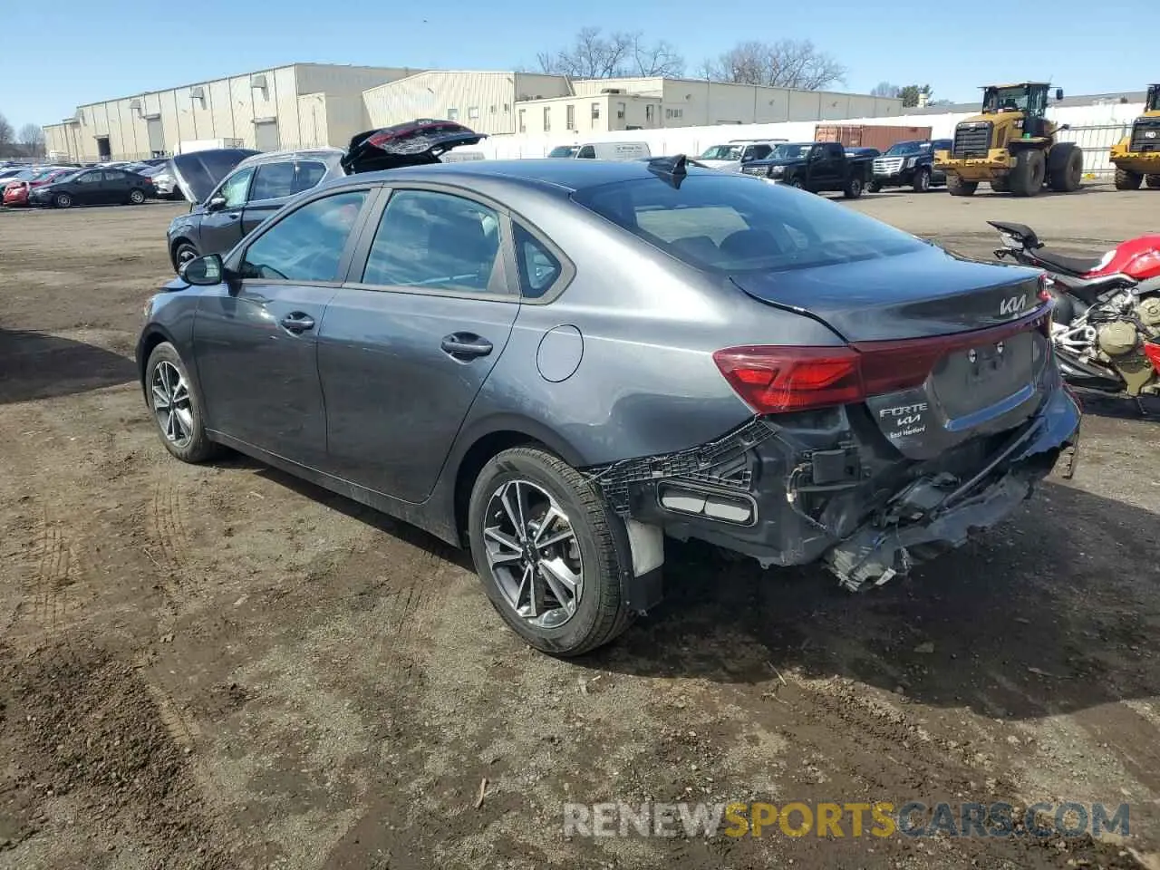 2 Photograph of a damaged car 3KPF24AD3NE495340 KIA FORTE 2022
