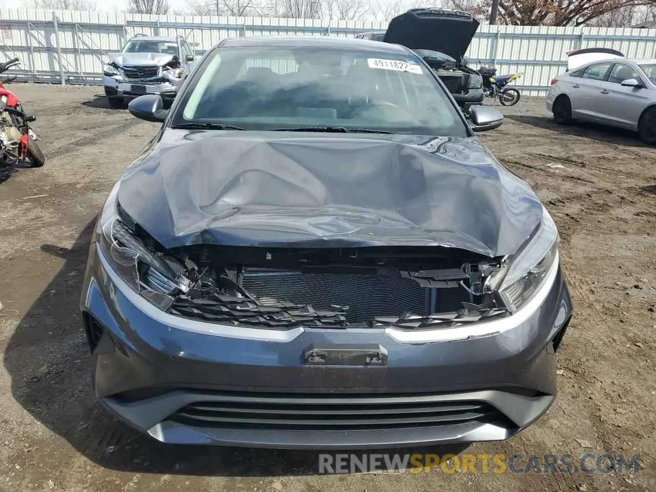 5 Photograph of a damaged car 3KPF24AD3NE495340 KIA FORTE 2022