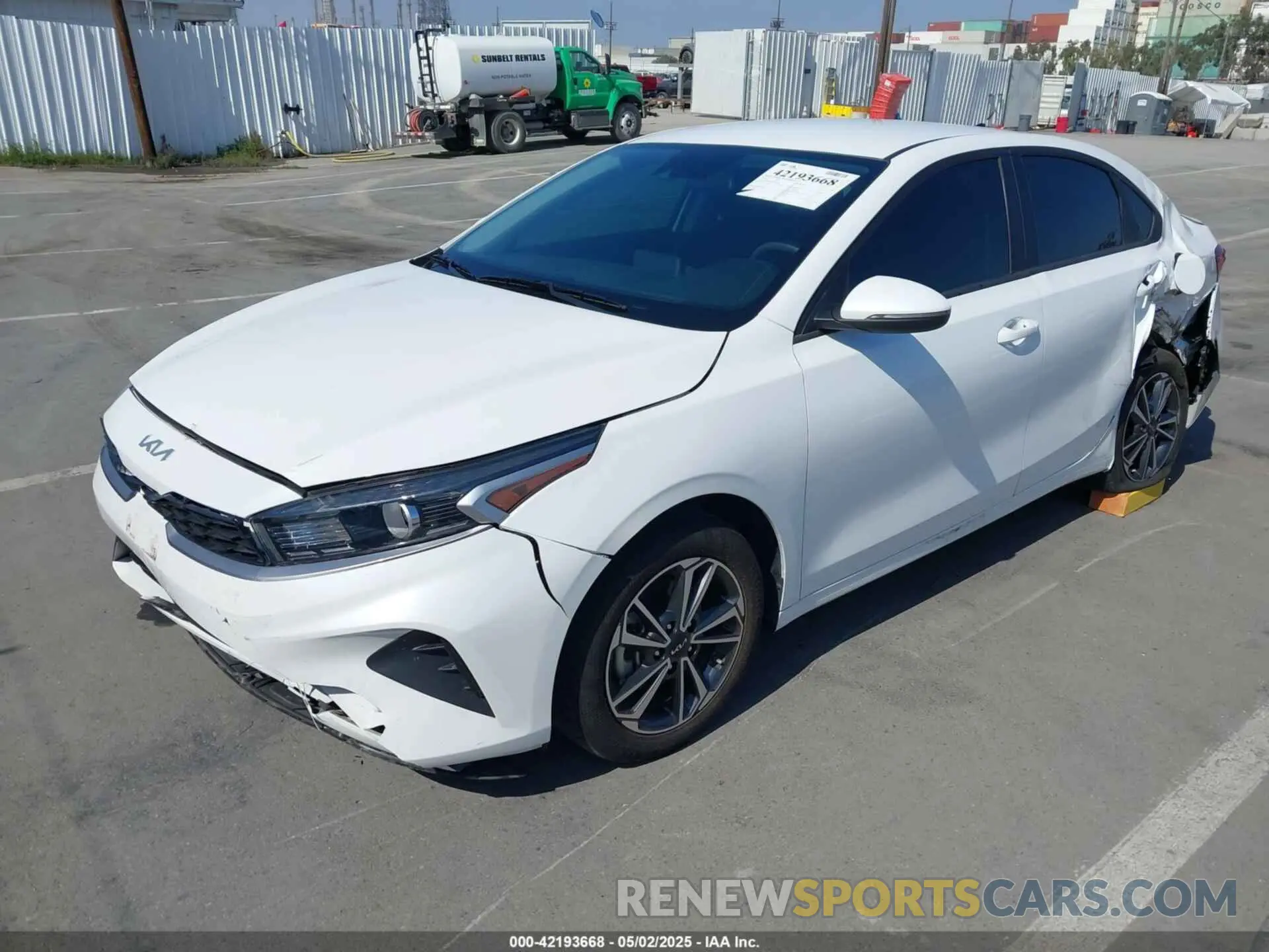 2 Photograph of a damaged car 3KPF24AD3NE496228 KIA FORTE 2022