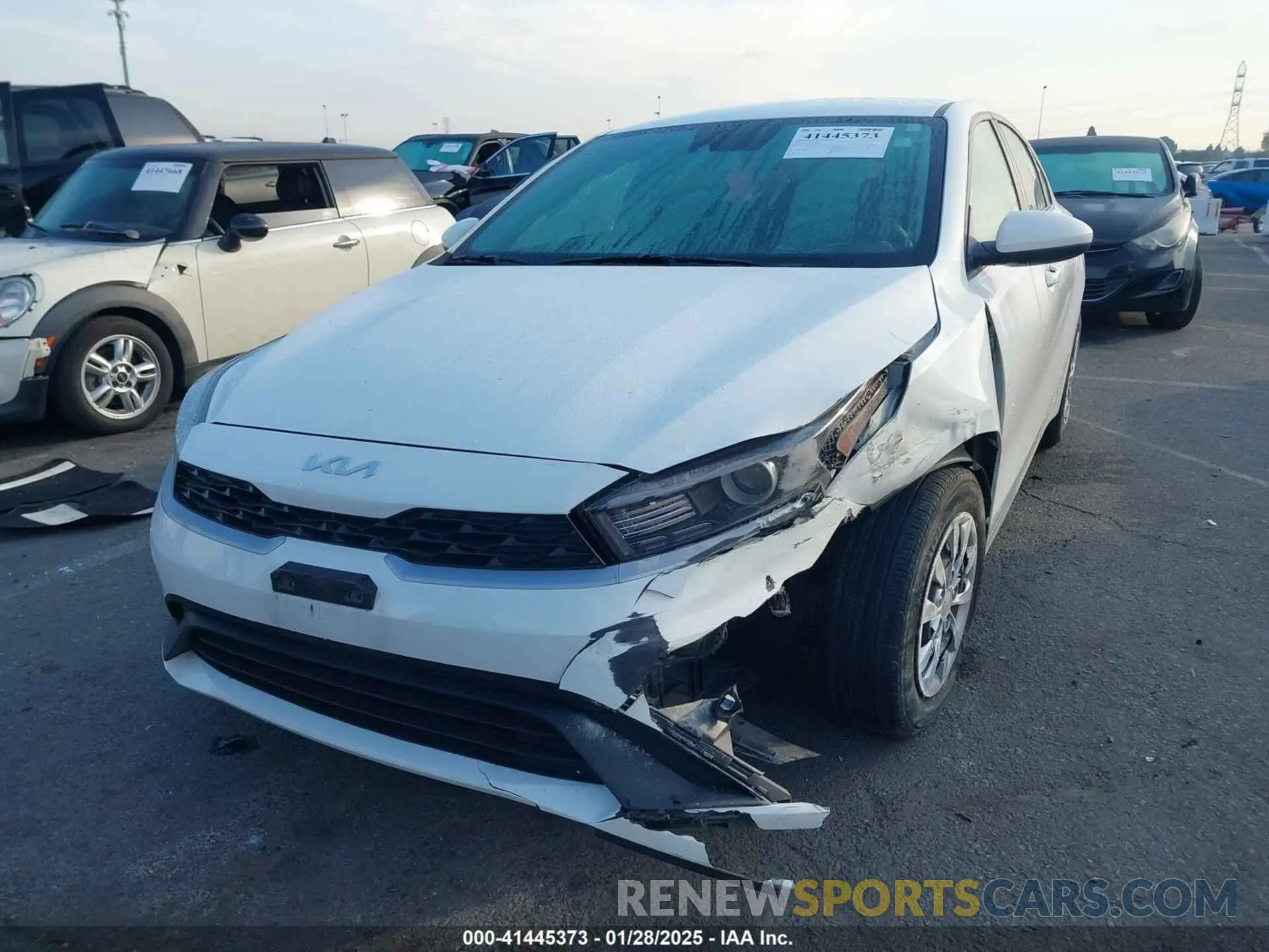 2 Photograph of a damaged car 3KPF24AD3NE498898 KIA FORTE 2022