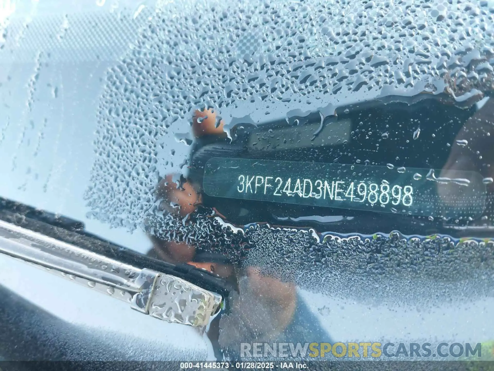 9 Photograph of a damaged car 3KPF24AD3NE498898 KIA FORTE 2022
