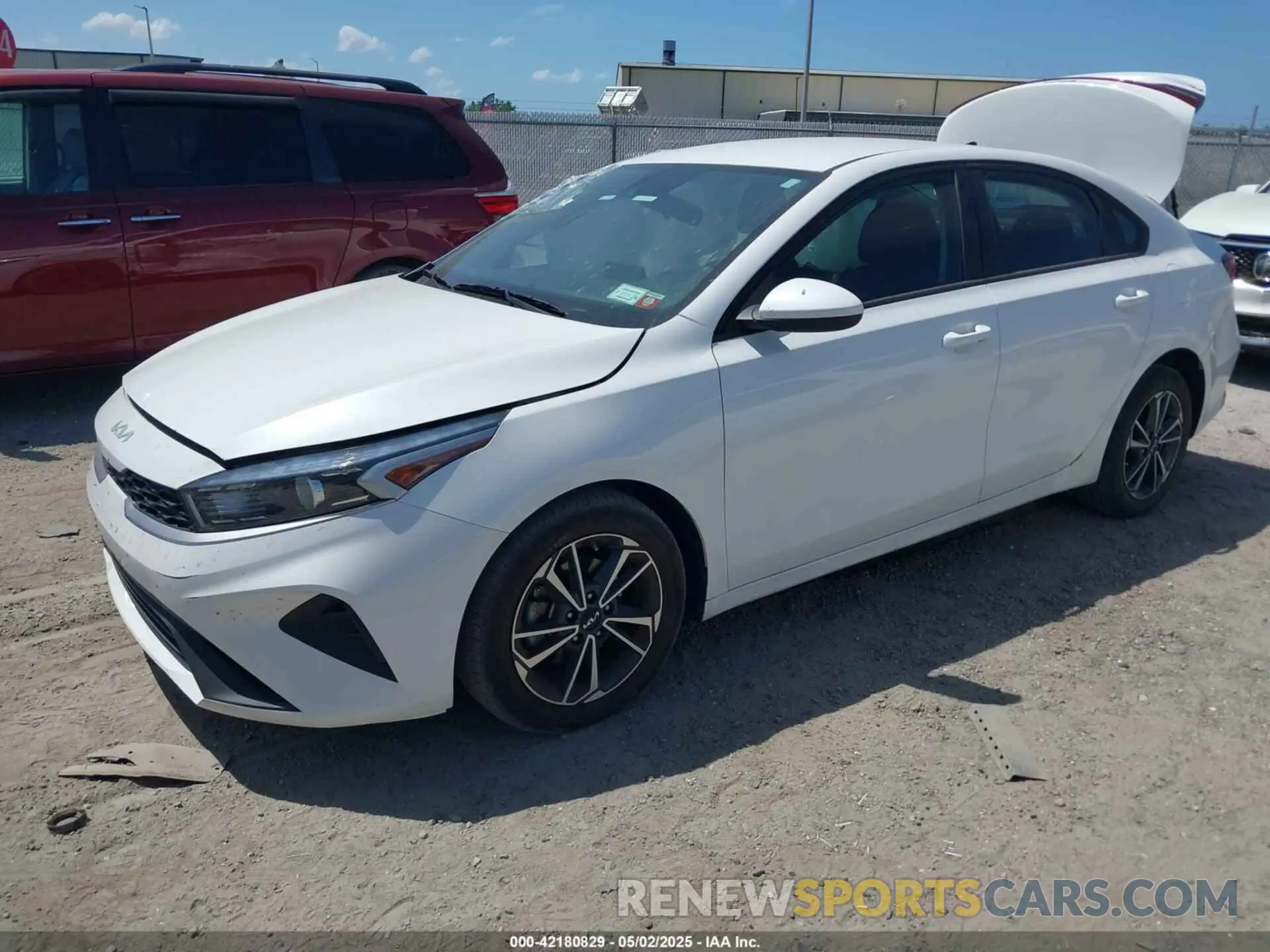 2 Photograph of a damaged car 3KPF24AD3NE499971 KIA FORTE 2022