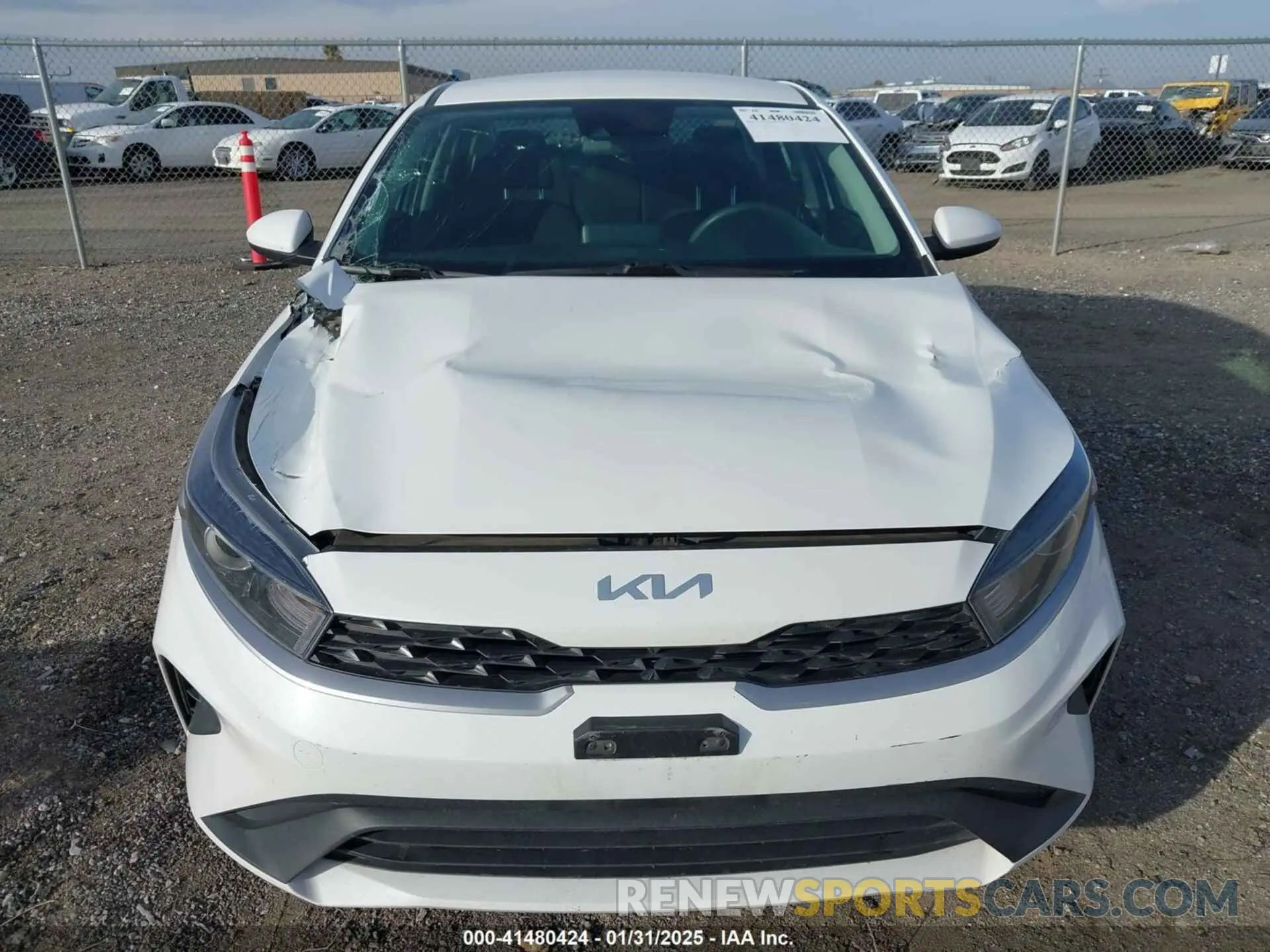 12 Photograph of a damaged car 3KPF24AD3NE503999 KIA FORTE 2022