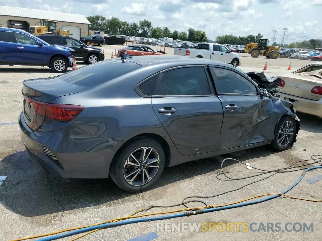 3 Photograph of a damaged car 3KPF24AD4NE417844 KIA FORTE 2022