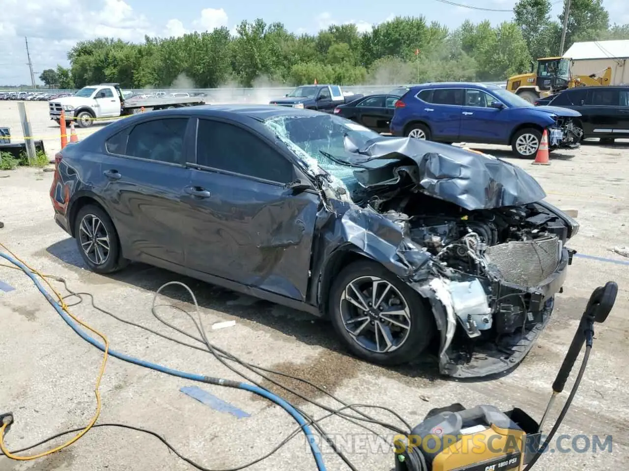 4 Photograph of a damaged car 3KPF24AD4NE417844 KIA FORTE 2022