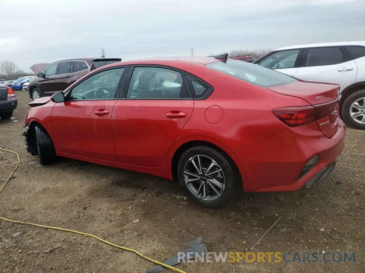 2 Photograph of a damaged car 3KPF24AD4NE427046 KIA FORTE 2022