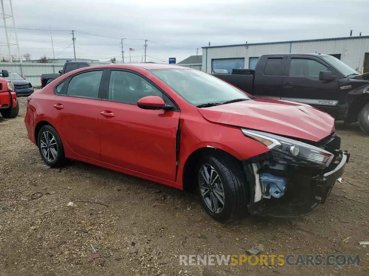 4 Photograph of a damaged car 3KPF24AD4NE427046 KIA FORTE 2022