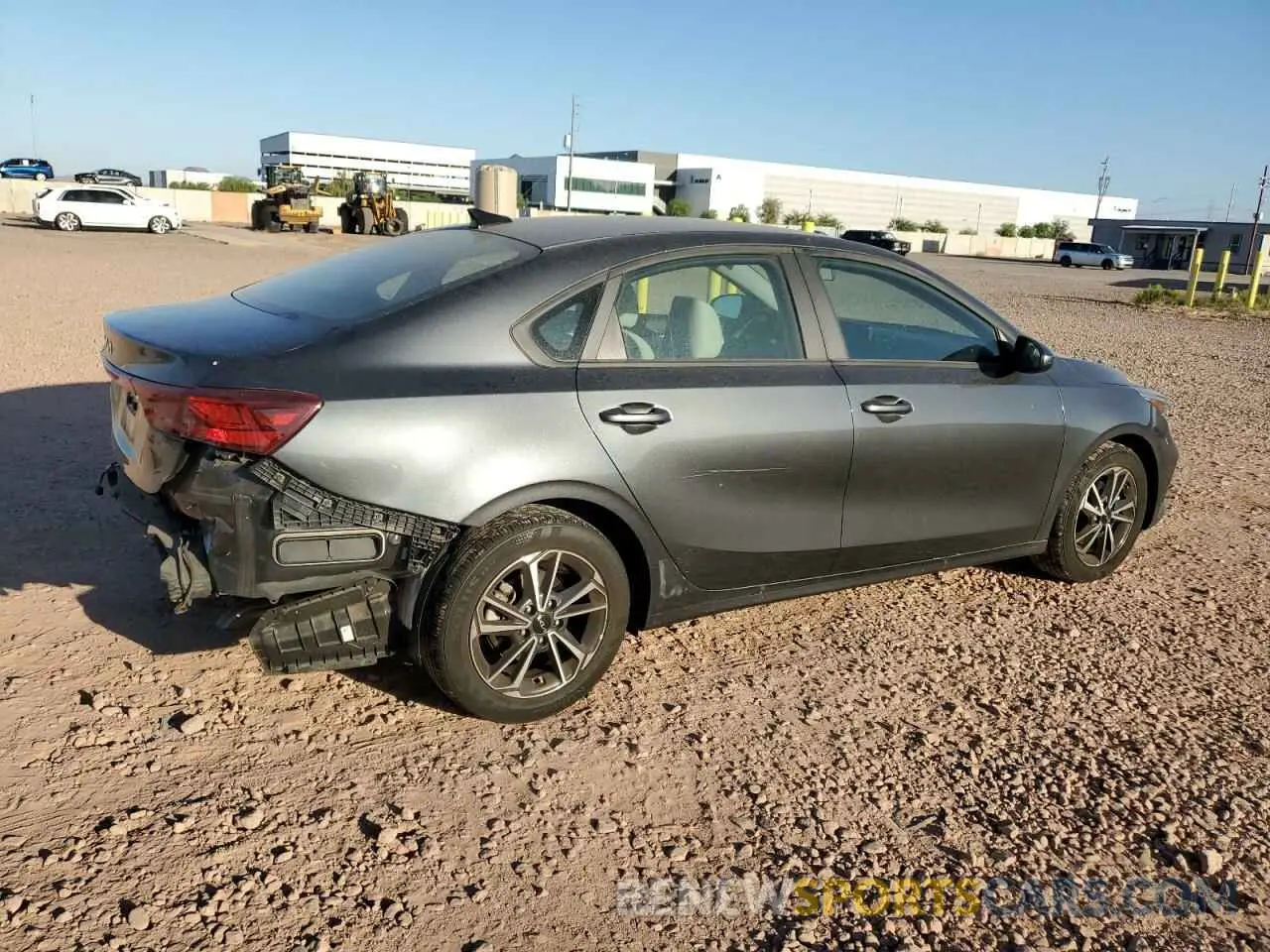 3 Photograph of a damaged car 3KPF24AD4NE437012 KIA FORTE 2022