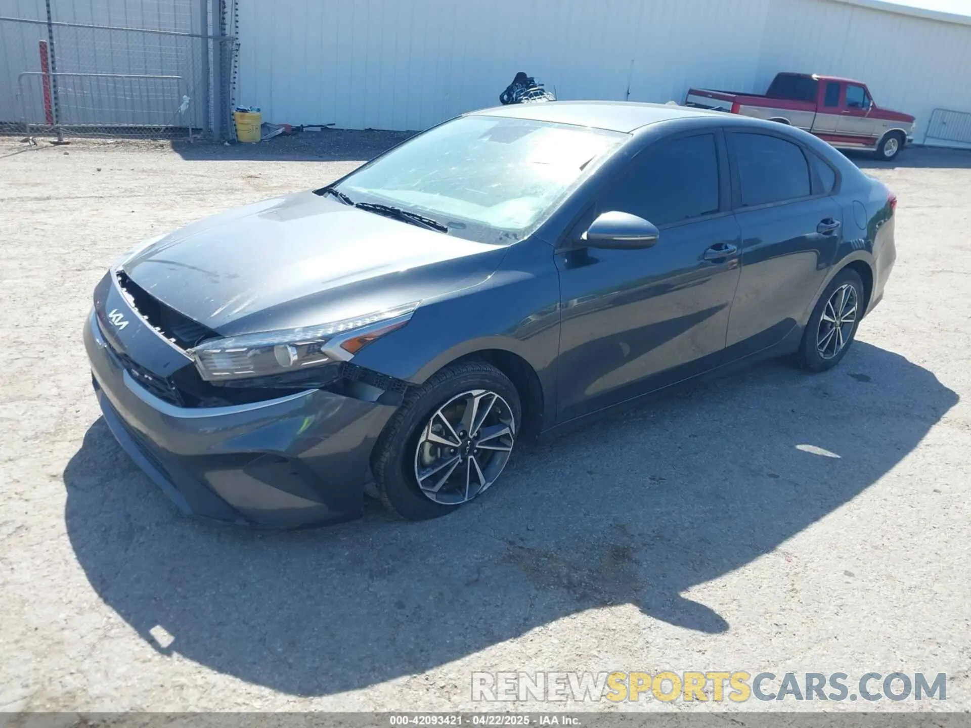 2 Photograph of a damaged car 3KPF24AD4NE445353 KIA FORTE 2022