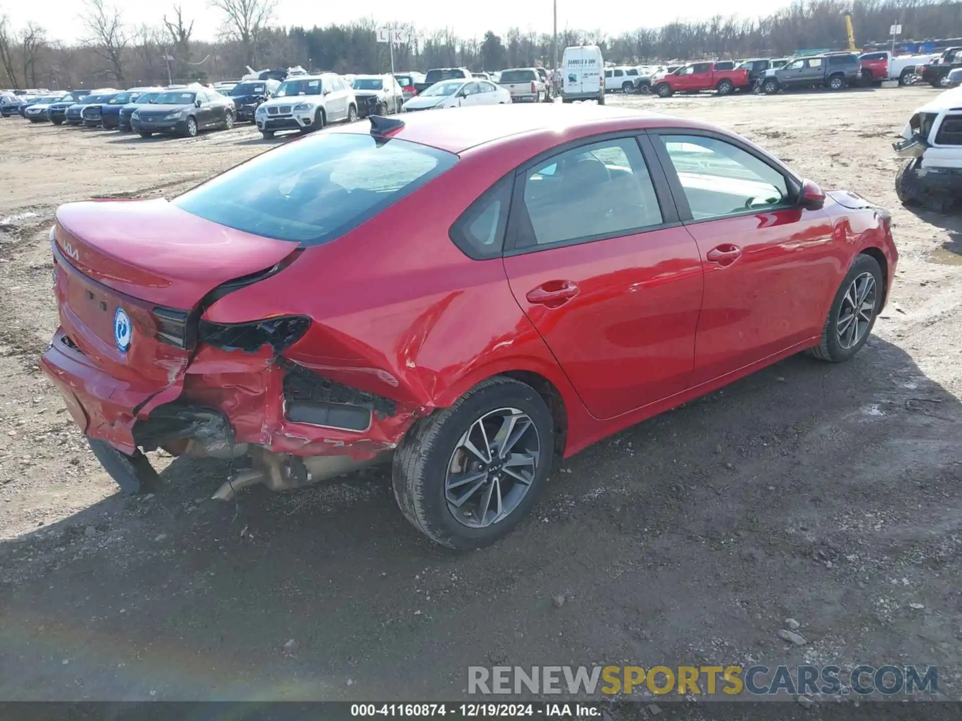 4 Photograph of a damaged car 3KPF24AD4NE446938 KIA FORTE 2022