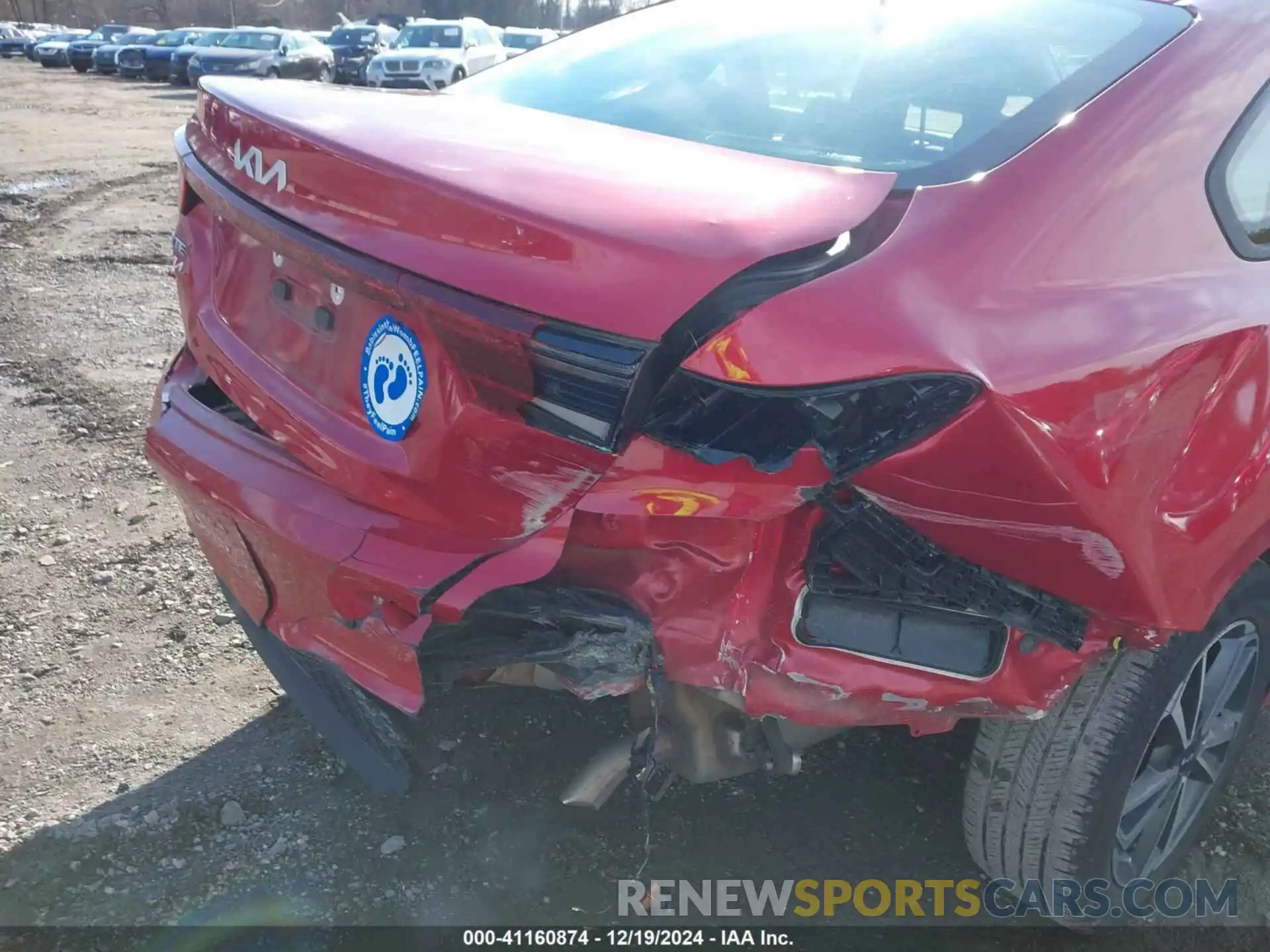 6 Photograph of a damaged car 3KPF24AD4NE446938 KIA FORTE 2022