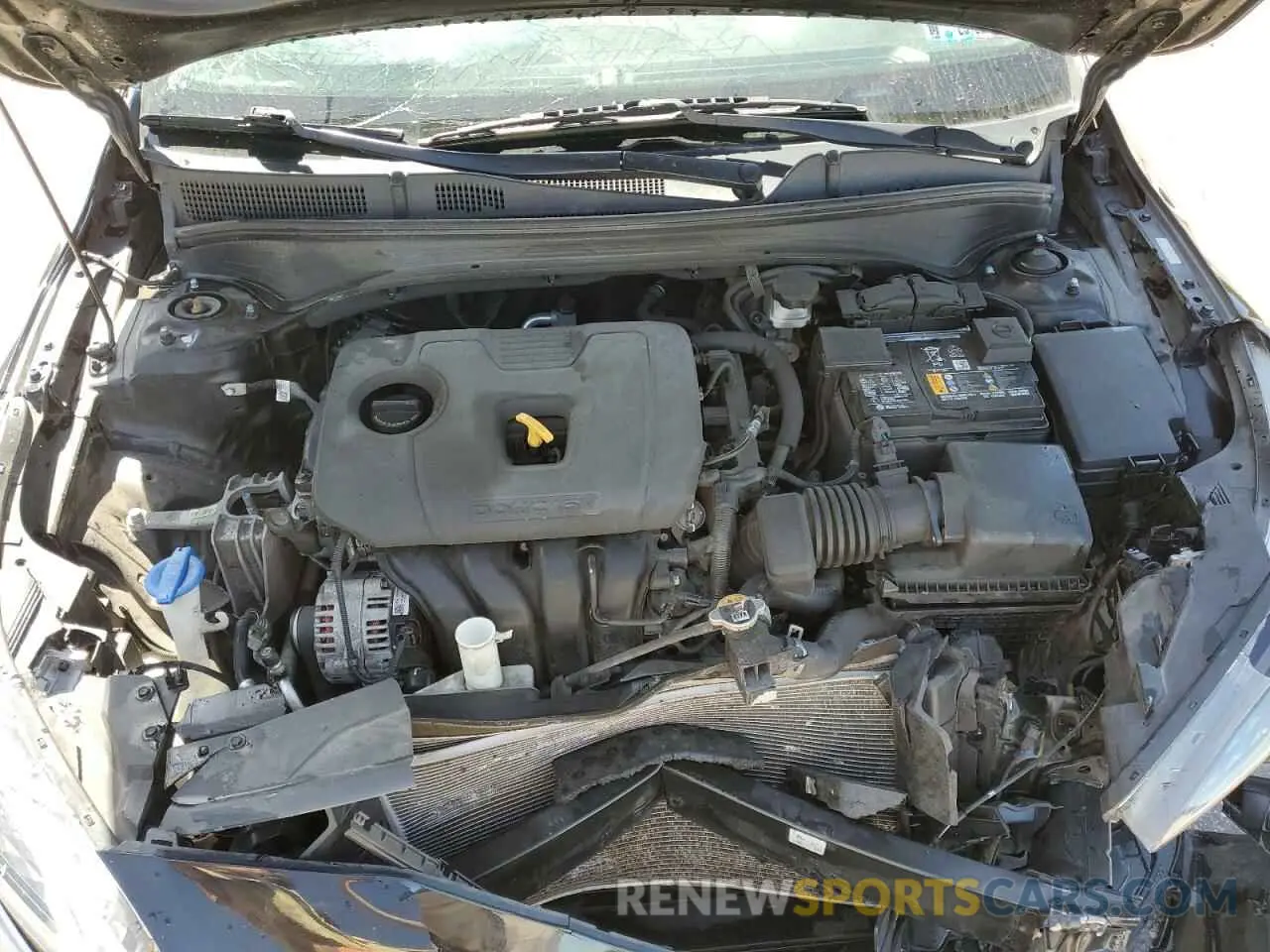 11 Photograph of a damaged car 3KPF24AD4NE455476 KIA FORTE 2022